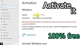 How to activate windows without sofware in just one Click screenshot 5
