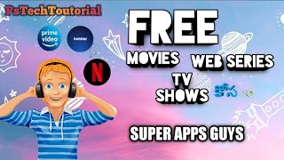Best Apps To Watch Movies & TV Shows Web Series | How To Watch Web Series Free || PsTechTutorial screenshot 2