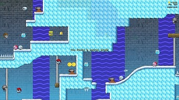 SuperTux 0.6.0 Snowball Fields 4 secret 1