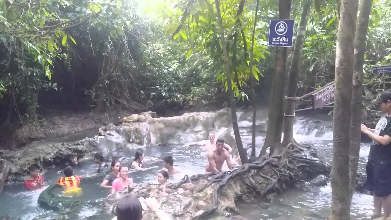 Hot springs krabi! - YouTube