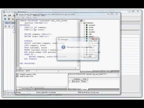 AGS Server Studio: 03 Stored Procedure Debugger