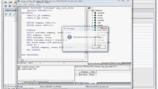 AGS Server Studio: 03 Stored Procedure Debugger