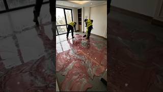 Luxury Pink & Silver Epoxy Bedroom Transformation ✨