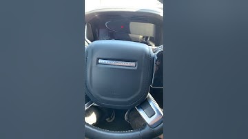 2018 Range Rover service reset procedure