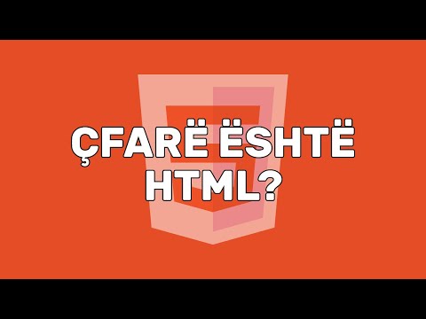 Video: Çfarë është sintaksa html5?