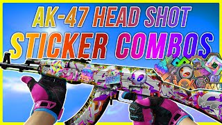 AK-47 Head Shot Sticker Combinations - Best AK-47 Head Shot Sticker Combos