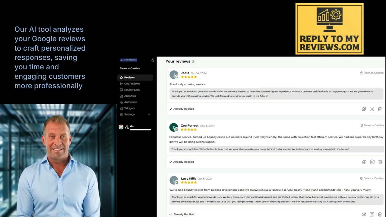 AI Tool to Reply to all Your Google Reviews on Autopilot