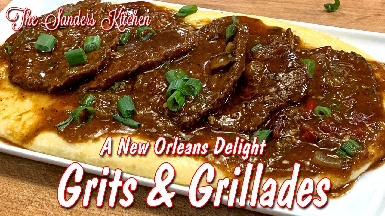 GRITS AND GRILLADES / NEW ORLEANS RECIPE YouTube