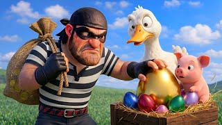 Ohh Noo A Thief Has Stolen The Eggs Its An Emergency For The Mother Hen On Old Macdonalds Farm