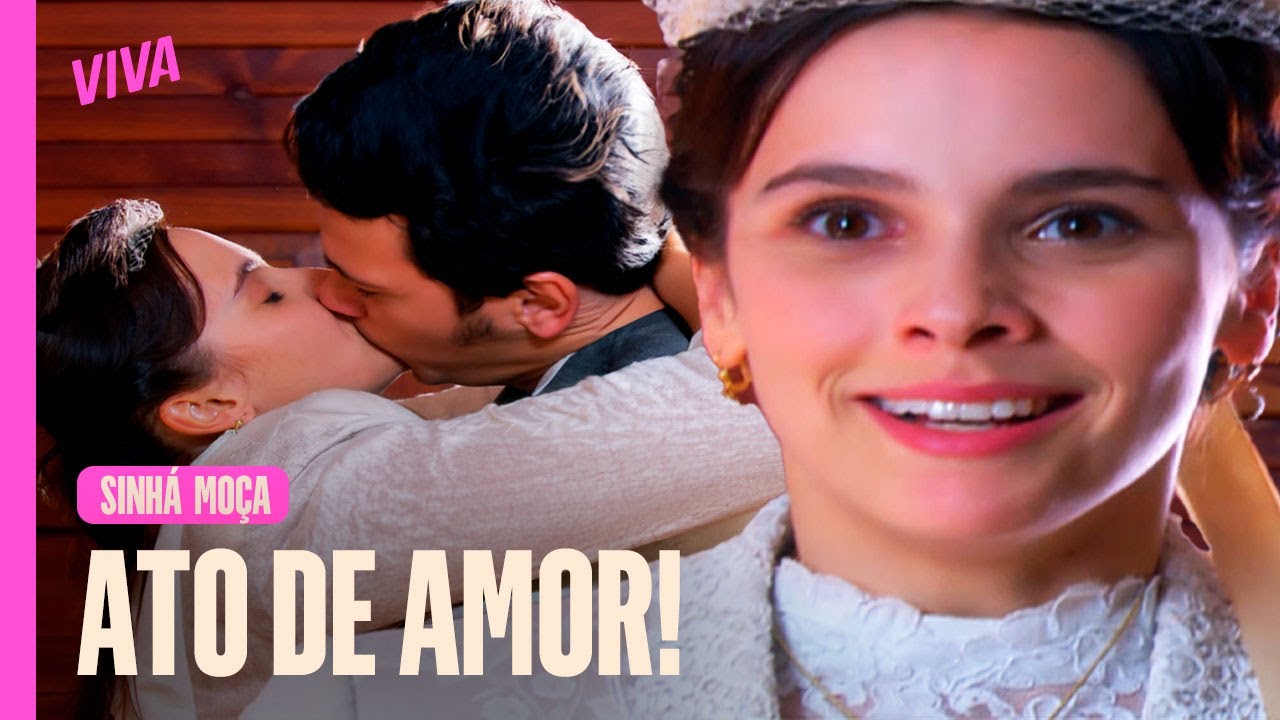 SINHÁ MOÇA É RESGATADA POR RODOLFO COM TREM EM MOVIMENTO | SINHÁ MOÇA | CAPÍTULO 112 | VIVA