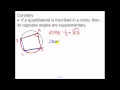 Inscribed Angles and Related Theorems Quiz