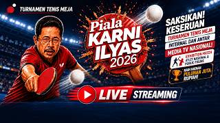 Download lagu [LIVE STREAMING] Turnamen Tenis Meja: Piala Karni Ilyas 2026