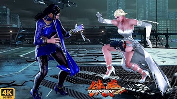 Tekken 7 | Zafina 💥 Nina | CPU vs CPU AI vs AI