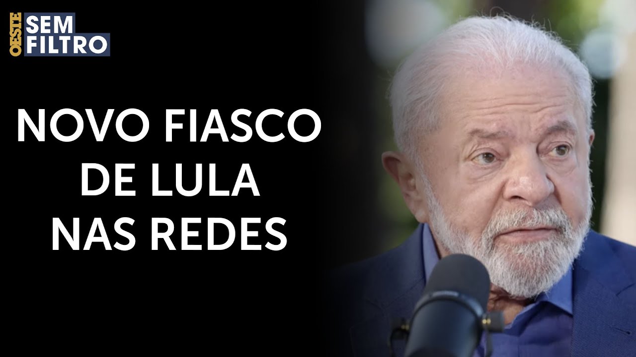 Lula fracassa novamente em live nas redes sociais | #osf