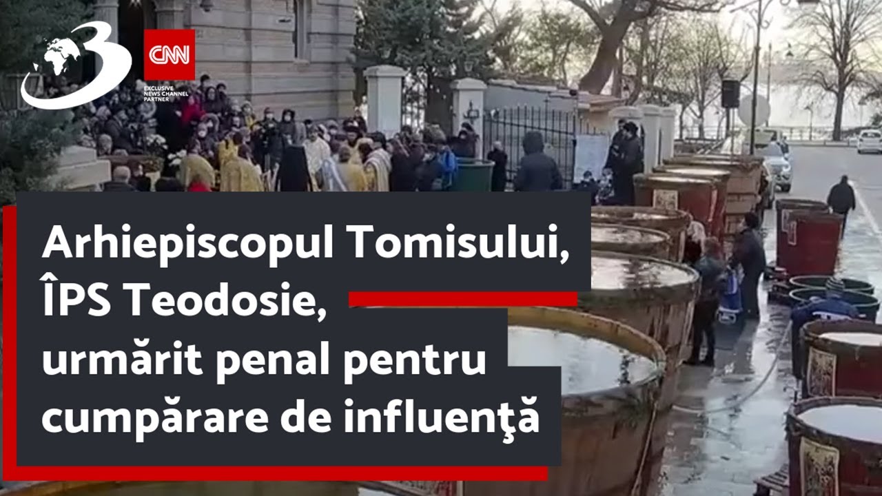 Arhiepiscopul Tomisului, ÎPS Teodosie, urmărit penal pentru cumpărare de influenţă