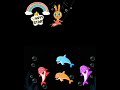 Rainbow Fish Dance - Happy Star Dancing #shorts