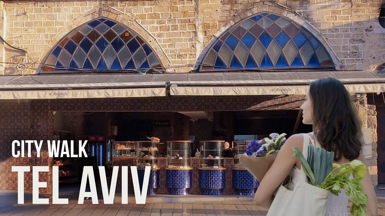 Tel Aviv | Jaffa Walking Tour 🇮🇱 Flea Market to Old City | Local Life & Hidden Streets [4K]