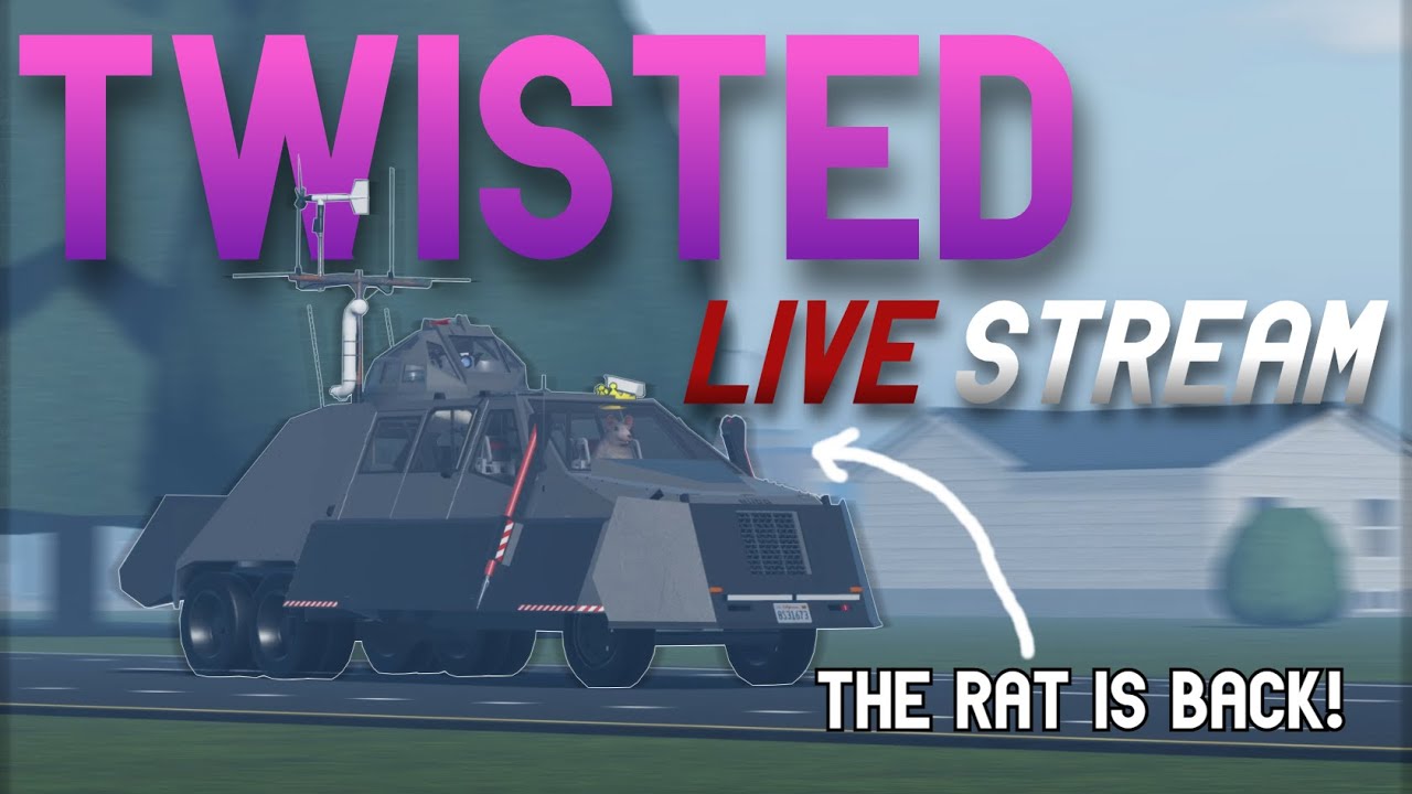 Chasing INSANE High Risk Days From College!! Roblox Twisted Live Stream ...