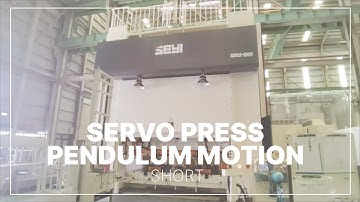 Pendulum mode on a servo press | SEYI #short