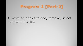 AJAVA Lab program 1 [part-2]