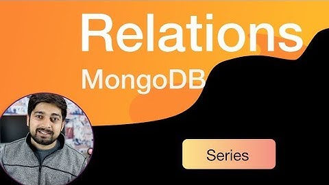 Relation in database mongoDB