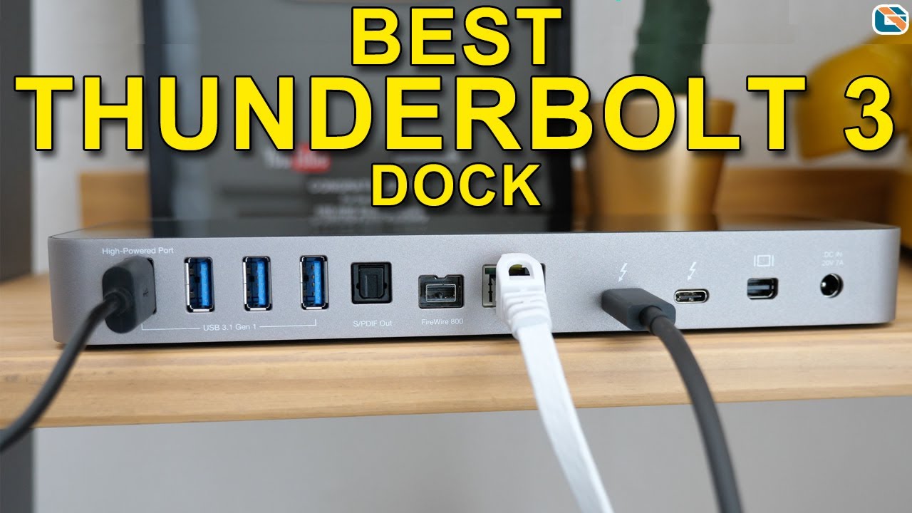 Best Thunderbolt 3 Dock By Owcsolutions Youtube