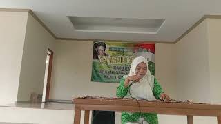 Tawasul 10 Menit Pada Kegiatan Rutin Pengajian Muslimatoleh Ibu Yati Pengurus Fatayat Kec Lumbung
