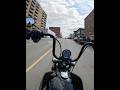 Bobbing Downtown To Backroads #harleydavidson #streetbob117 #sudbury #cruising