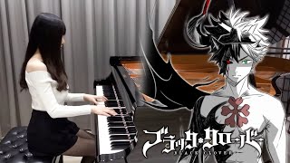 Black Clover OP3「Black Rover」Cover by Ru's Piano видео