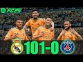 FC 25 - MESSI RONALDO NEYMAR &amp; MBAPPE | ALL STARS | REAL MADRID 101-0 PSG | CHAMPIONS LEAGUE FINAL