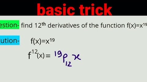 Differentiation Trick, Derivative Using Shortcuts, Derivative For Nda Exam, NDA derivative #shorts