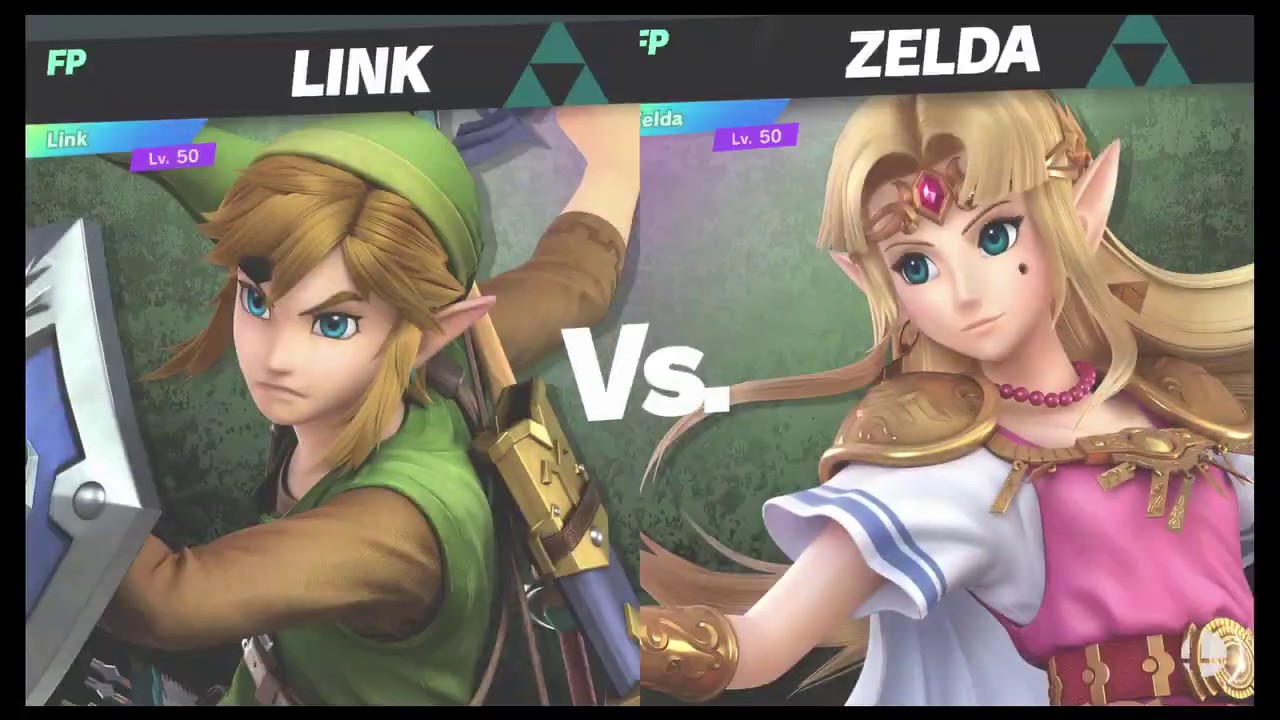 Super Smash Bros Ultimate Amiibo Fights Request #2601 Link vs Zelda ...