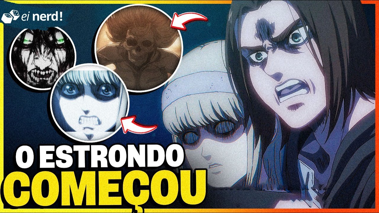 ATTACK ON TITAN VOLTOU E TA MONSTRO! SNK EP 1 