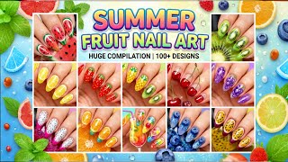 Satisfying Summer Fruit Nail Art Compilation 2026 🍓🍋 #summer  #DailyNailInspoChannel screenshot 5