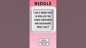 Riddle || Riddles with Answers || Riddles in English || Riddle Shorts || QuiziPie