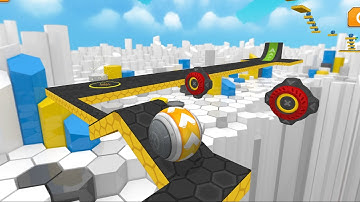 GYRO BALLS - All Levels NEW UPDATE Gameplay Android, iOS #348 GyroSphere Trials