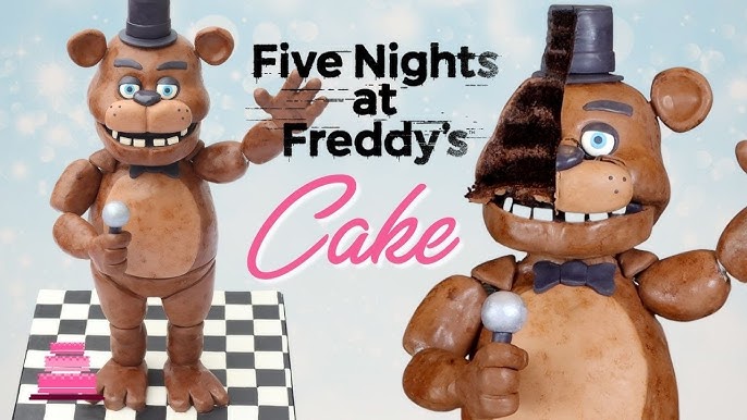 3D Golden Freddy Five Nights at Freddy's Fondant Topper 