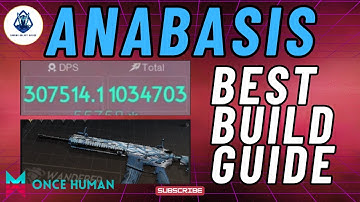 BEST ENDGAME M416 SILENT ANABASIS FROST VORTEX BUILD GUIDE - ONCE HUMAN