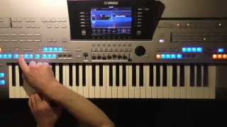 I Do, I Do, I Do, I Do, I Do - ABBA, Instrumental-Cover mit Yamaha Tyros 4 chords