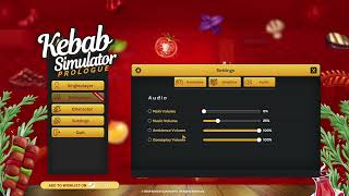 Kebab Simulator Prologue – How to Change Ambience Volume screenshot 4