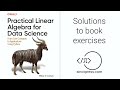 Linear algebra for data science, chapter 10 exercise 4 (matrix inverse via LU decomposition)