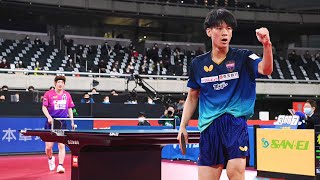 2022年全日本卓球｜男子シングルス 決勝  戸上隼輔 対 松平健太