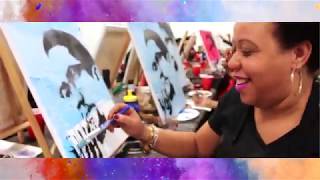 Above Art Studios NYE Trap & Paint Promotional Video
