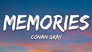 Conan Gray - Memories (Lyrics) chords