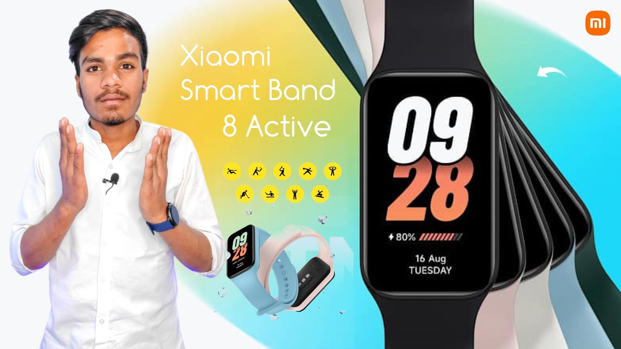 Xiaomi Smart Band 8 Active Gets 1.47-Inch Display