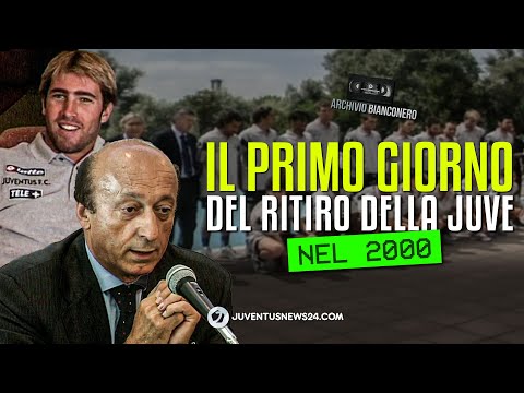 Ritiro Juve 2000 ai Ronchi Verdi di Torino: presenti tra gli altri Moggi, Ancelotti e un giovanissimo Tudor - VIDEO D'ARCHIVIO 1 Il RITIRO della JUVE di Ancelotti, Moggi e... TUDOR! Le immagini del primo giorno di raduno nel 2000