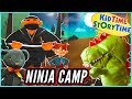Ninja Camp - a Ninja READ ALOUD/SING ALOUD for kids!