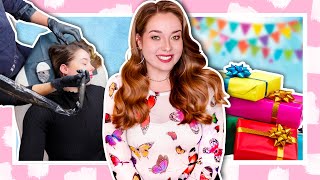 EINDELIJK OMBRÉ POWDER BROWS NEMEN, CADEAU'S VOOR LUUK INPAKKEN & HET HUIS VERSIEREN !! 🎉🎁 | VLOG 94