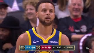 Stephen Curry All Game Actions 2019 Nba Finals Game 1 Warriors Vs Raptors Highlights