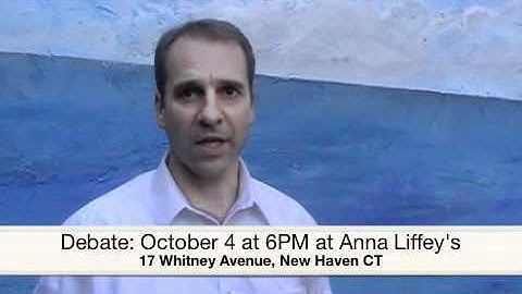 Independent John Mertens including himself in Oct 4 U.S. Senate Connecticut Debate